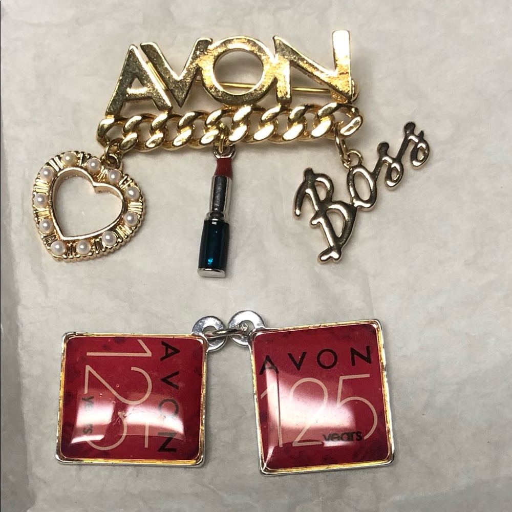 Avon Logo Brooch